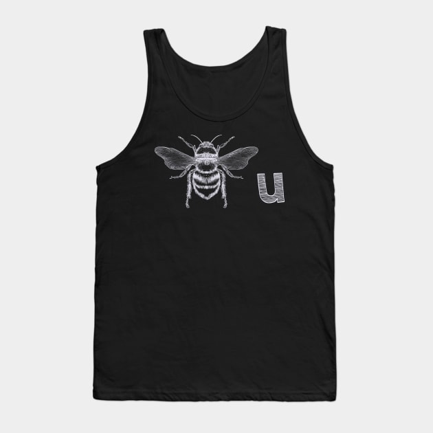 Bee You Tank Top by Marike Korting Art